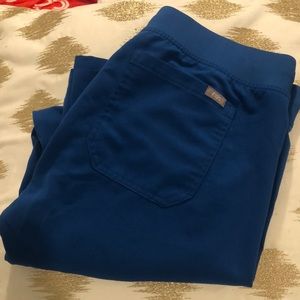 FIGS royal blue Livingston pants